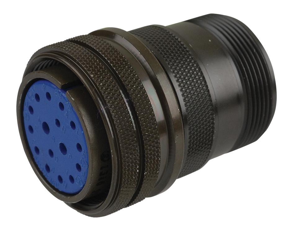 Amphenol Industrial 97-3106A-24-7S Circular Connector Plug Size 24, 16 Position, Cable