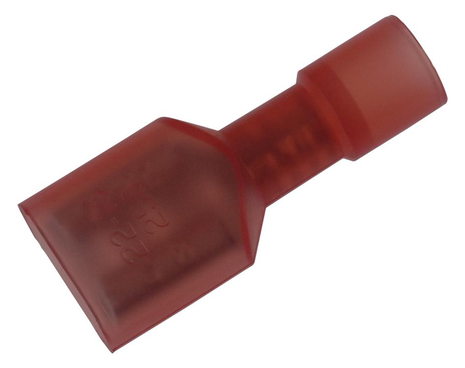 Hoffman Products Lndf2216-250H Terminal, Female Disconnect, 0.25In, Red