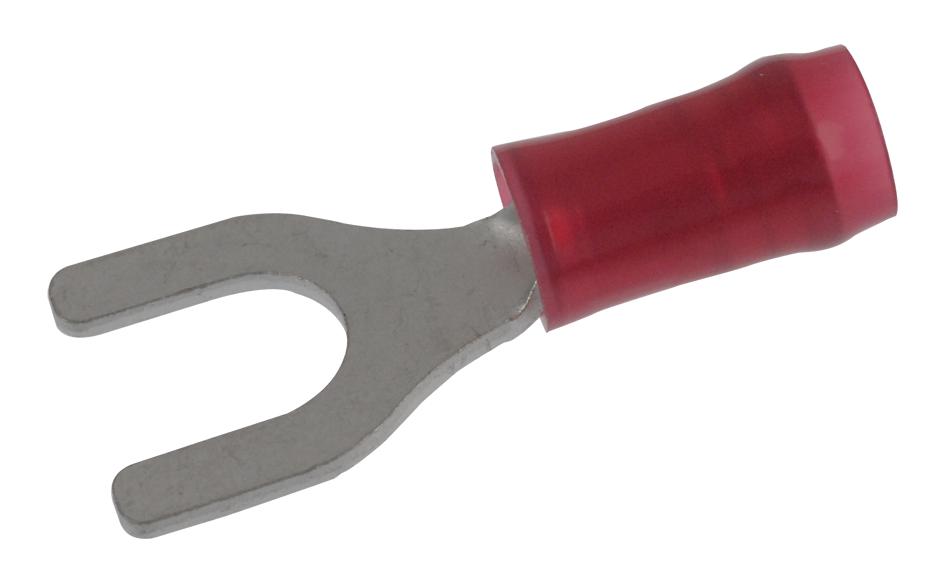 Amp - Te Connectivity 8-32054-1 Terminal, Spade/fork, #10, Crimp, Red