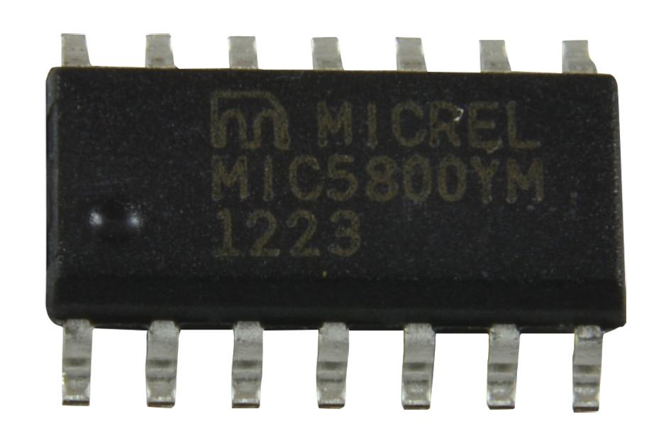 Micrel Semiconductor Mic5800Ym-Tr Latched Driver, 4 Channel, 500Ma, Soic-14