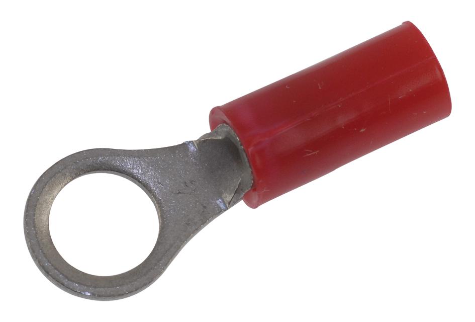 Amp - Te Connectivity 32949 Terminal, Ring Tongue, #10, Crimp, Red