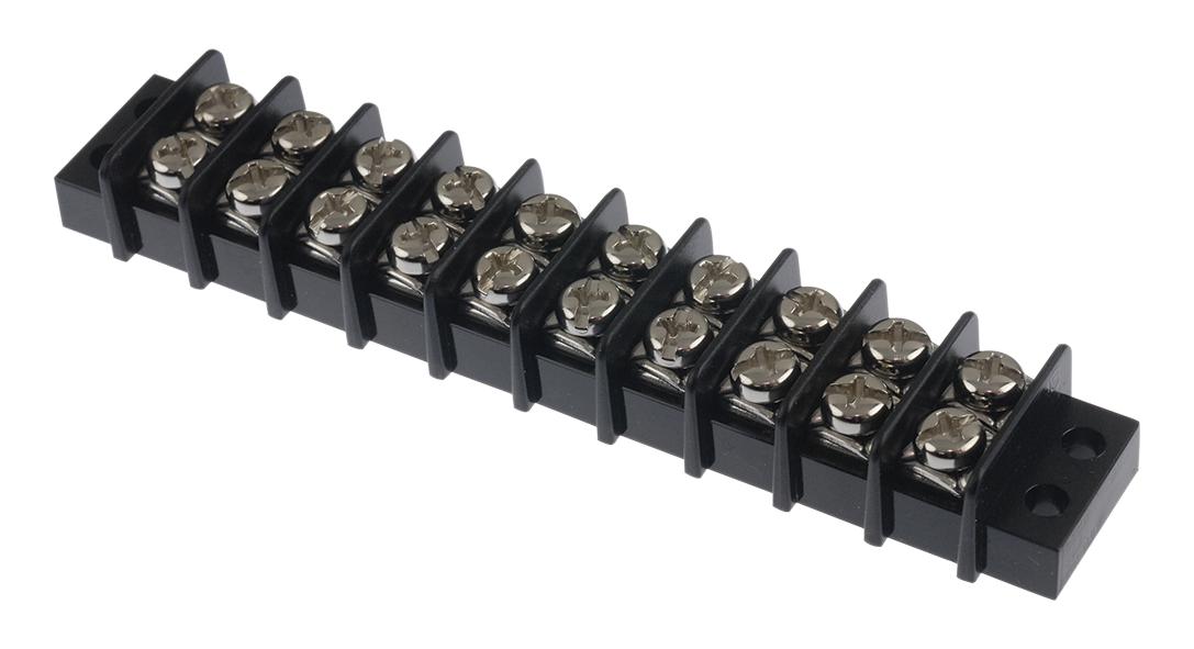 Multicomp Pro Mc24317 Terminal Block, Barrier, 10 Position, 22-12Awg