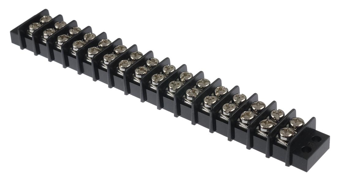 Multicomp Pro Mc24321 Terminal Block, Barrier, 16 Position, 22-12Awg