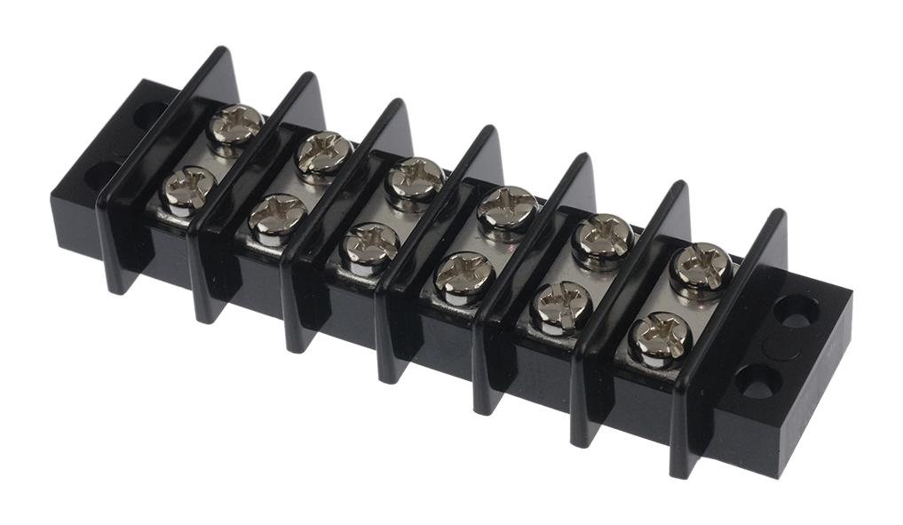 Multicomp Pro Mc24330 Terminal Block, Barrier, 6 Position, 22-14Awg