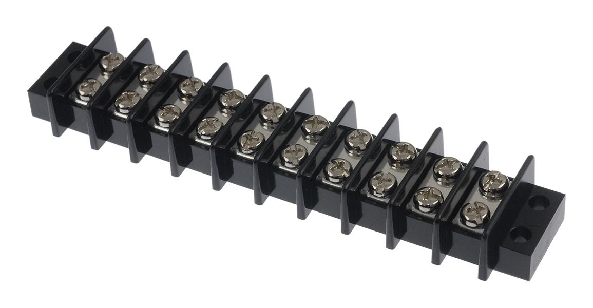 Multicomp Pro Mc24332 Terminal Block, Barrier, 10 Position, 22-14Awg