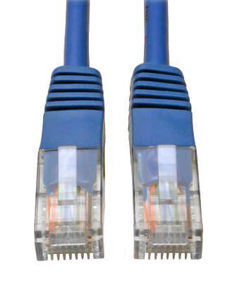 Eaton Tripp Lite N002-002-Bl Network Cable, Cat5/e, 0.61M, Blue