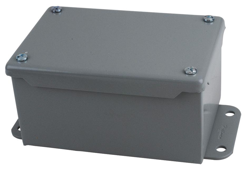 Nvent Hoffman A604Sc Enclosure, Junction Box, Steel, Gray