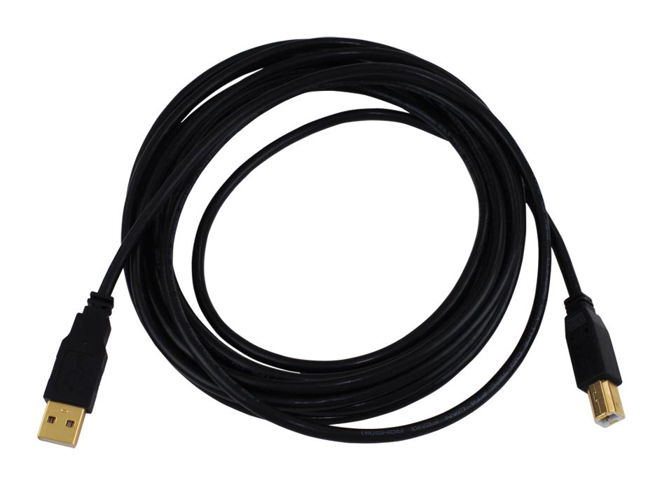 Eaton Tripp Lite U022-015 Computer Cable, Usb, 15Ft, Black