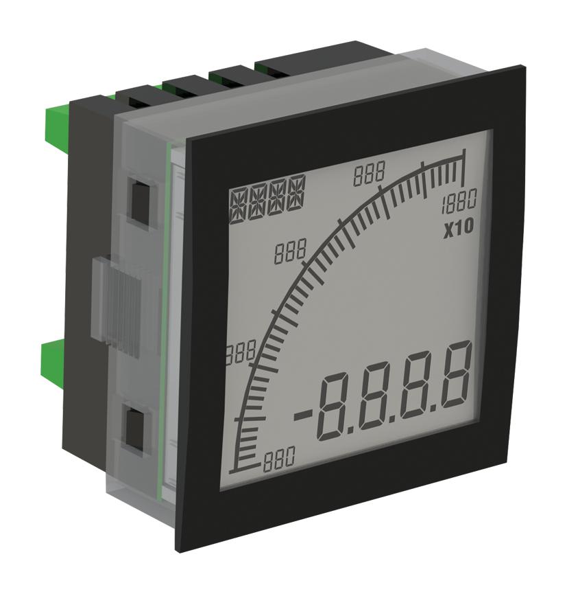 Trumeter Apm-Proc-Apo. Digital Meter, 50Ma, 0 To 24Vdc