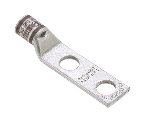 Panduit Lcdx2-56D-E Terminal, Compression Lug, M8, 2Awg