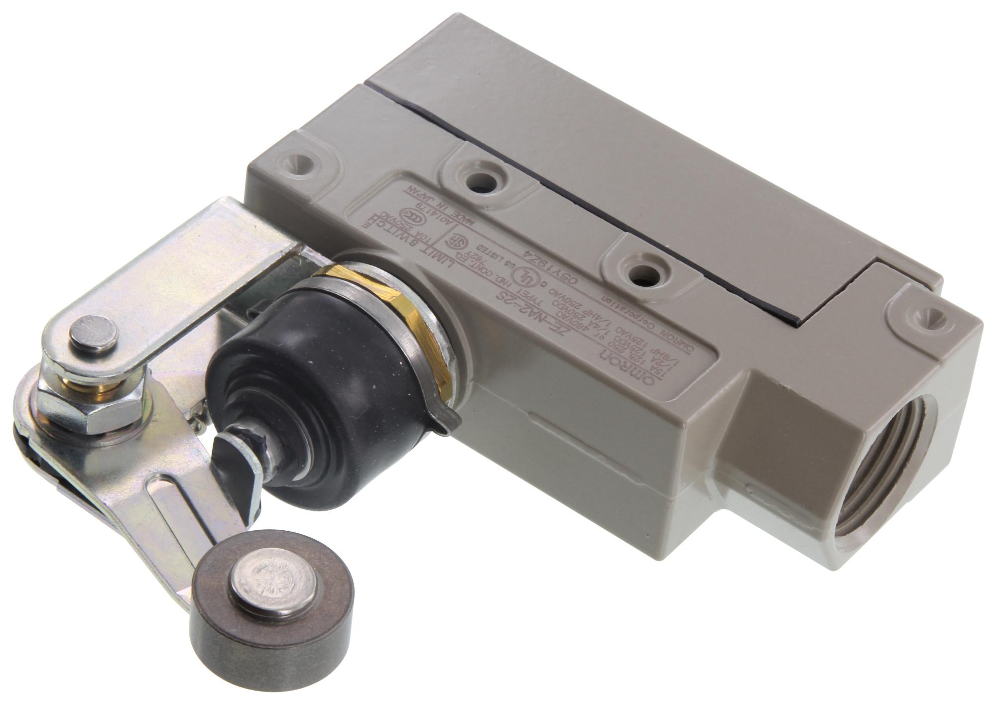 Omron Industrial Automation Ze-Na2-2S Limit Switch, Roller Lever, Spdt