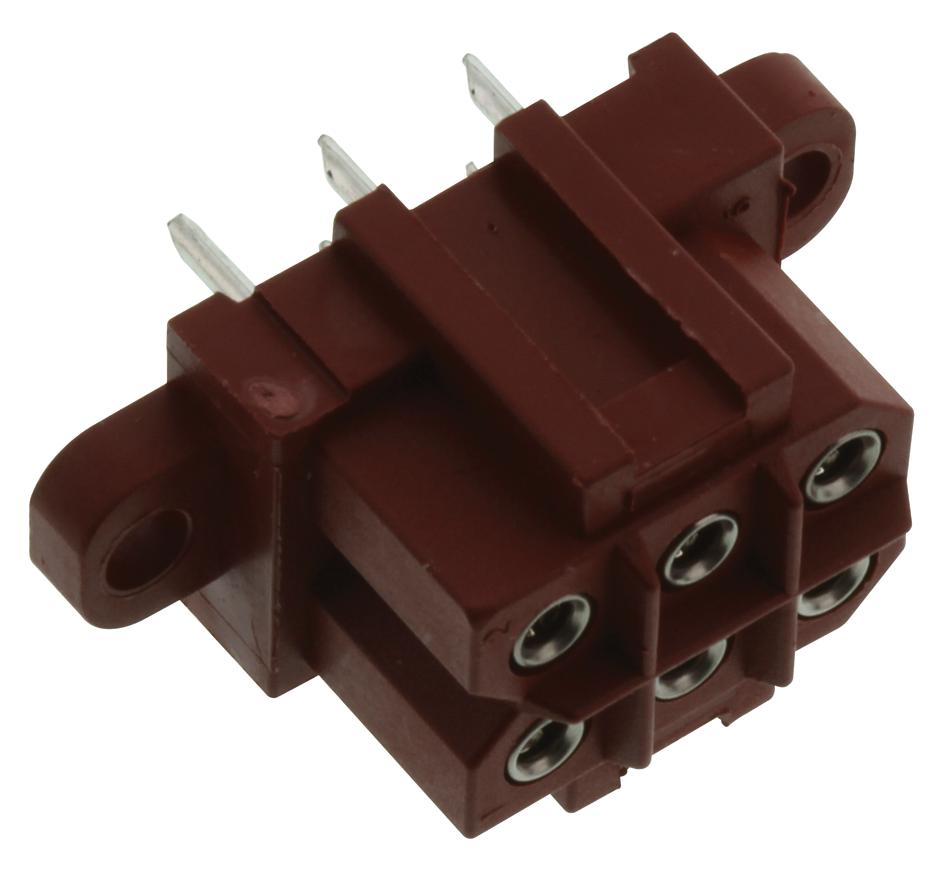 Amp - Te Connectivity 207524-7 Connector, Receptacle, 6Pos, 3Row, 5Mm