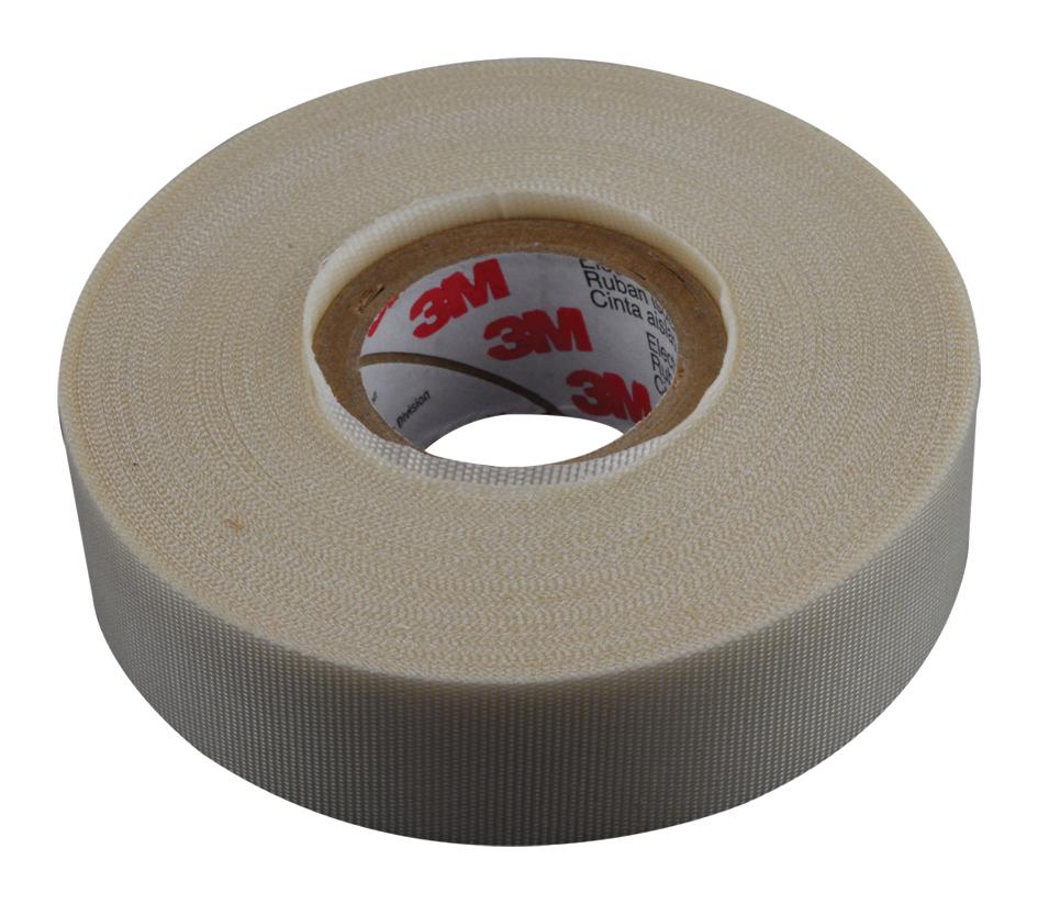 3M 69 (1/2X66Ft) Tape, Glass Cloth, 66Ft X 0.5