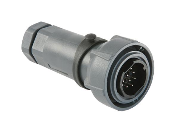 Bulgin Limited Pxp7010/06P/st/0911. Circular Connector, Plug, 6 Position, Cable