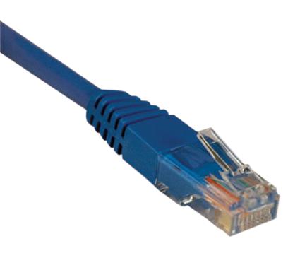 Eaton Tripp Lite N002-001-Bl Network Cable, Cat5/e, 0.305M, Blue