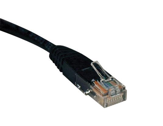 Eaton Tripp Lite N002-003-Bk Ethernet Cable, Cat6, 0.914M, Black