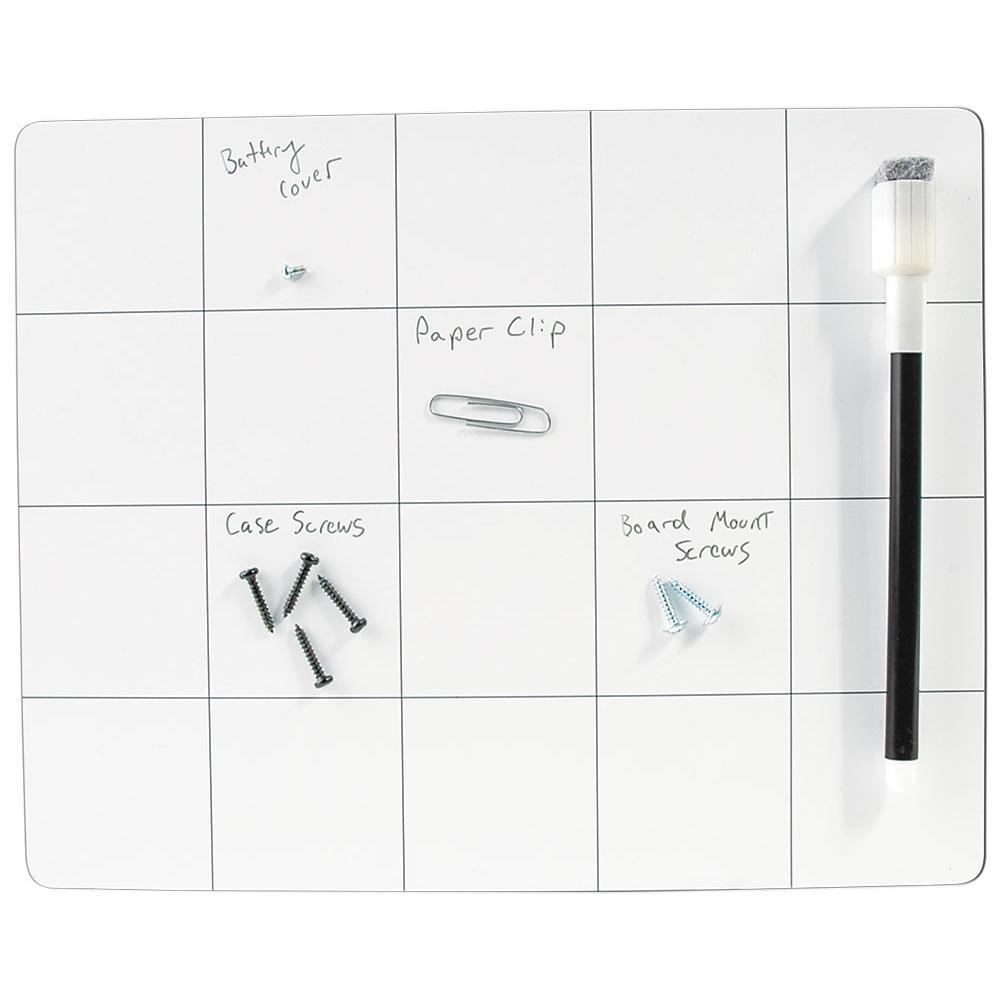 Duratool 22-25545. Dry Erase Magnetic Project And Parts Mat - 8? X 10? Mat