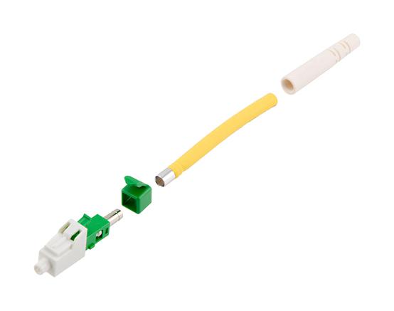 L-Com Foc-Lcasm0120-Gr0U0 Fiber Optic Conn, Lc, Simplex, 2Mm