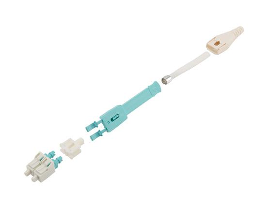 L-Com Foc-Lcmm0220-Aquer Fiber Optic Conn, Lc, Duplex, 2Mm