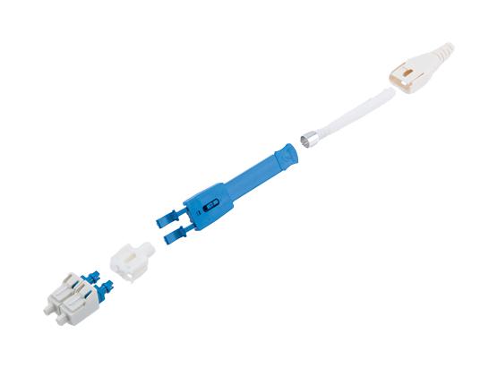 L-Com Foc-Lcsm0230-Bluer Fiber Optic Conn, Lc, Duplex, 3Mm