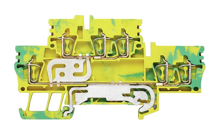 Weidmuller 1924470000 Din Rail Terminal Block, 6Pos, 12Awg