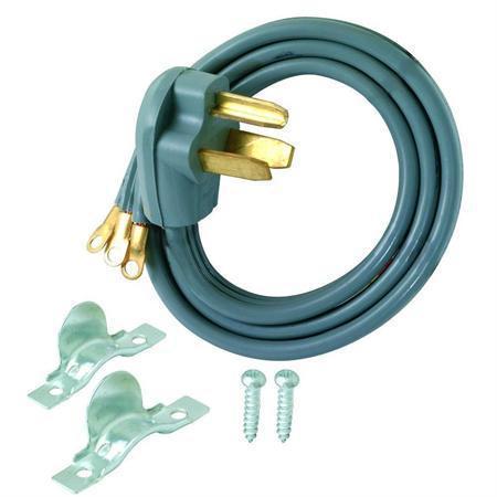 Ez-Flo 61250 3-Wire 30A Dryer Power Cord - 5  Length