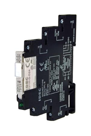 Idec Rv8H-L-Ad110-Hd Interface Relay, Spdt, 125V, 6A/din Rail