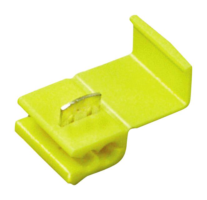 3M 562-Pouch Terminal, Wire Tap, 12-10Awg, Yellow