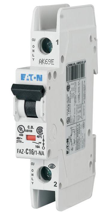 Eaton Cutler Hammer Faz-C15/1-Na-Sp Product Range:faz Series