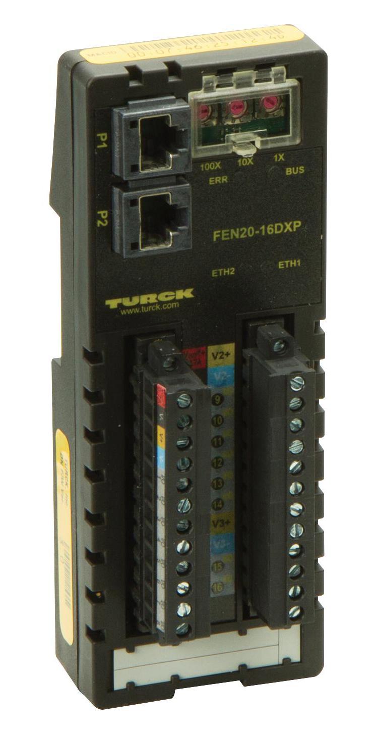 Turck Fen20-16Dxp Controller, 0.10A