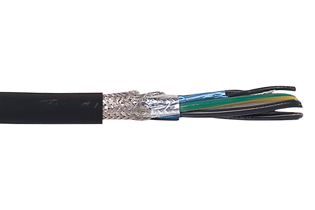 Lapp 7414048 Shld Flex Cable, 4Cond, 14Awg, 100Ft