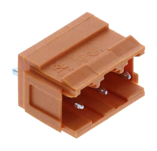 Weidmuller 1242660000 Terminal Block, Header, 3Pos, 5.08Mm