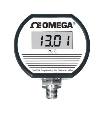 Omega Dpg1001B-500G Pressure Gauge, 500Psi, 1/4-18 Mnpt