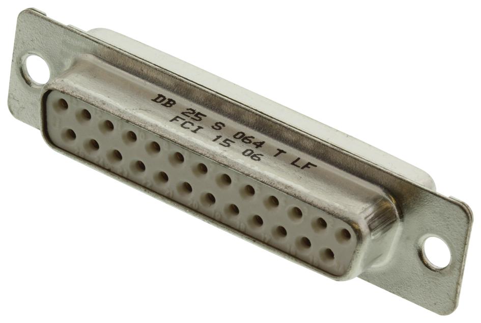 Amphenol Communications Solutions Dbp25S065Tlf D-Sub Connector, Rcpt, 25Pos, Solder