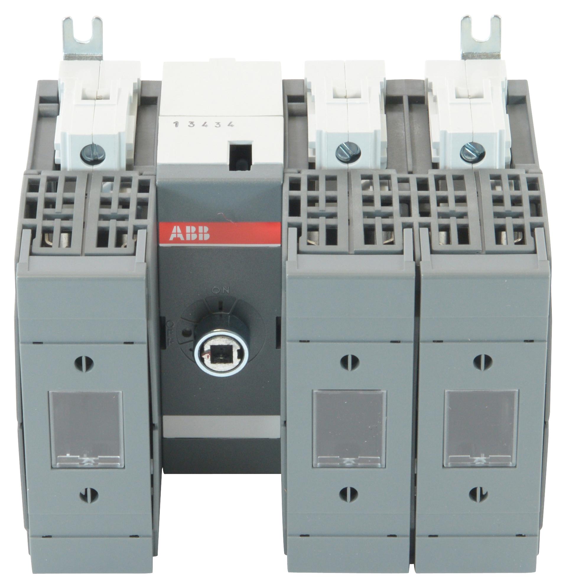 Abb Os60Gj12 Fused Switch, 3 Pole, 60A, 500Vac