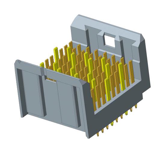 Amphenol Communications Solutions 10127937-101Lf Backplane Conn, Hdr, 72Pos, Press Fit