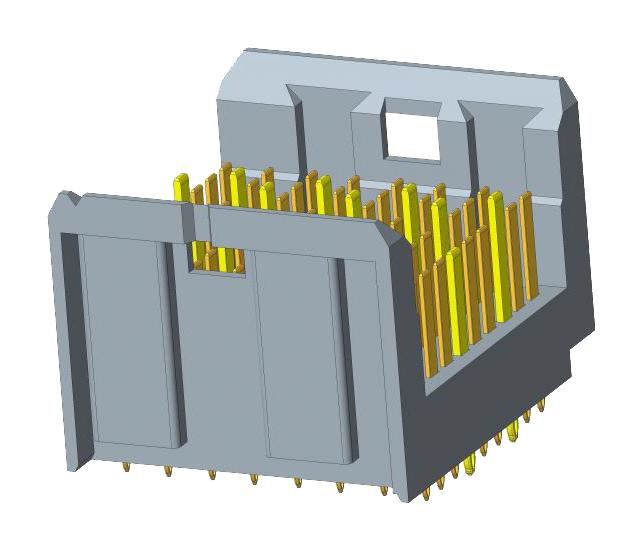 Amphenol Communications Solutions 10127979-101Lf Backplane Conn, Hdr, 72Pos, Press Fit