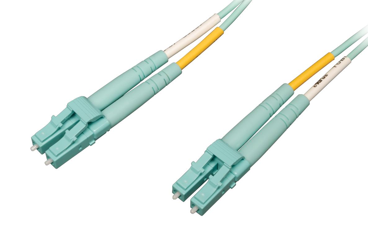 Eaton Tripp Lite N820-03M-Om4 Patch Cable, Om4 Lszh, Lc-Lc, 10Ft, Aqua