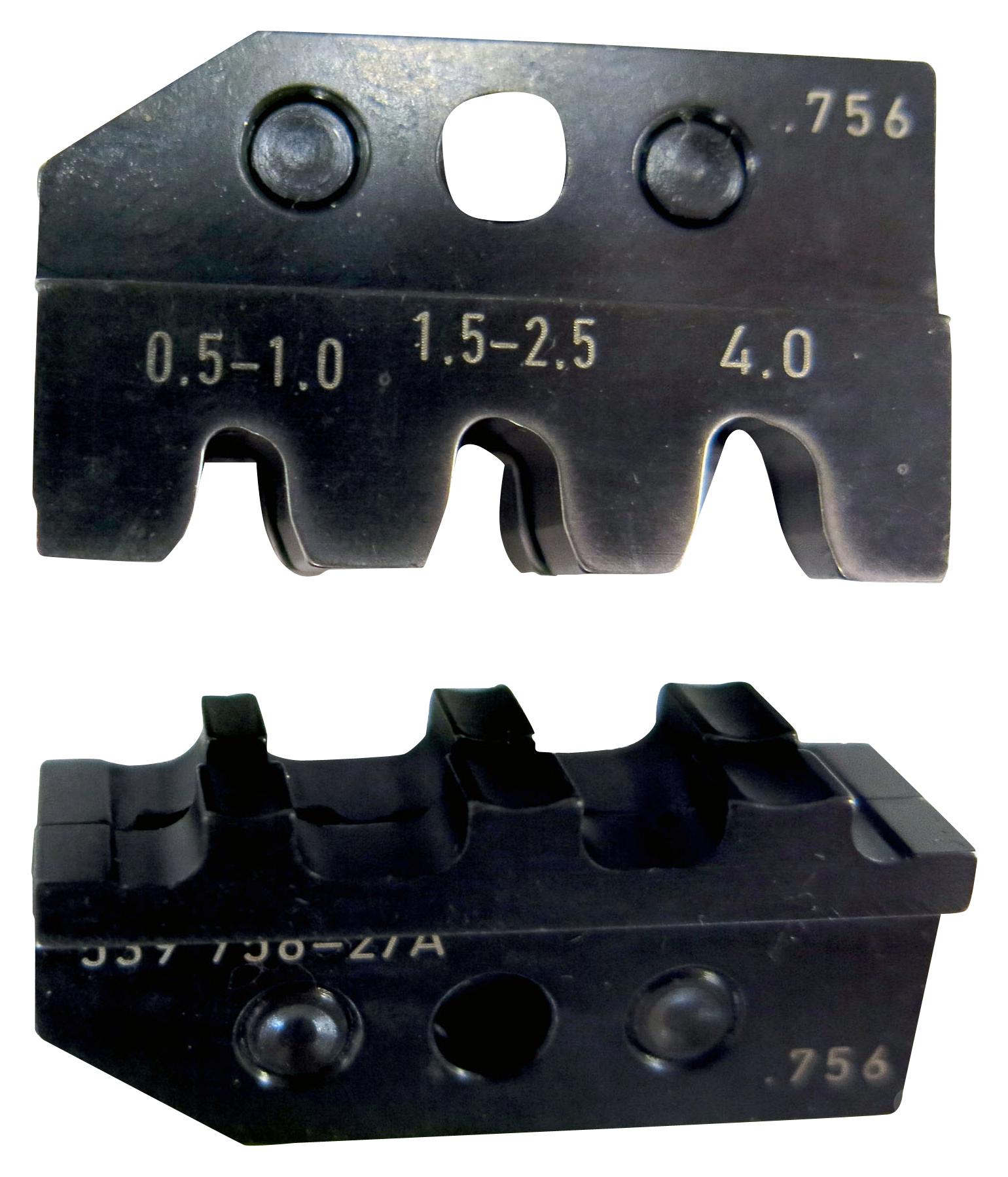 Te Connectivity 539756-2 Crimp Tool Die, 0.5-4Mm2 Crimp Contact