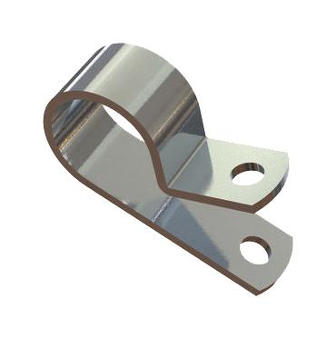 Essentra Components Al16 Cable Clamp, Aluminium Alloy, 25.4Mm