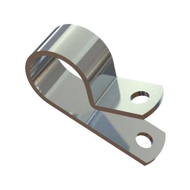 Essentra Components Al11 Cable Clamp, Aluminium Alloy, 17.5Mm