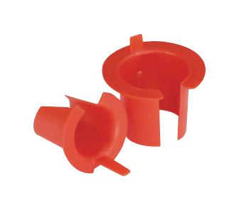 Essentra Components Asb2A Grommet, Polypropylene, Red