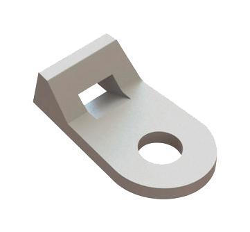 Essentra Components Fth-17-8-01 Cable Tie Mount, Nylon 6.6, Natural