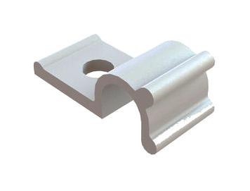 Essentra Components Hurcs-4-01 Cable Clamp, Screw, Nylon 6.6, Natural