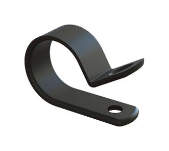 Essentra Components N-14B-Bk Cable Clamp, Nylon 6.6, Black, 22.2Mm