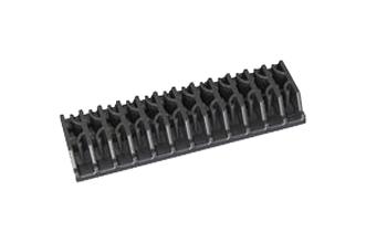 Essentra Components Ofsh2-24-1 Fiber Splice Holder, Adhesive, 73X26X9Mm