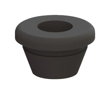 Essentra Components Qfg-1 Grommet, Elastomer, 13Mm, Black