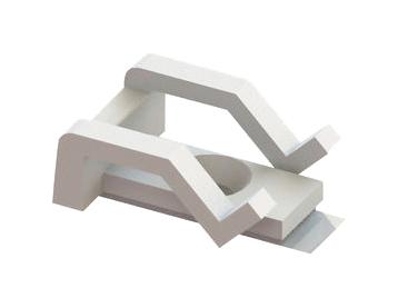 Essentra Components Sfcc-4-01 Cable Clamp, Nylon 6.6, Natural, 17.1Mm