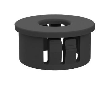 Essentra Components 22Mp08706 Grommet, Nylon 6, 0.875, Black