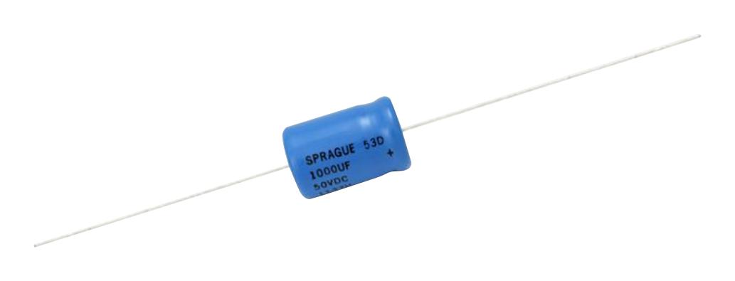 Vishay 53D131F250Hj6 Cap, 130Uf, 250V, Alu Elec, Axial